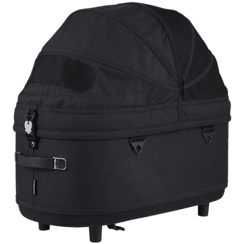 AirBuggy Dome 3 Large Earth Black - Cochecito de lujo para mascotas