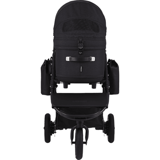 AirBuggy Dome 3 Large Earth Black - Luxe huisdieren wandelwagen