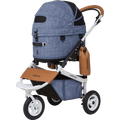 AirBuggy DOME 3 Set Regular – Melange denim - Hondenbuggy