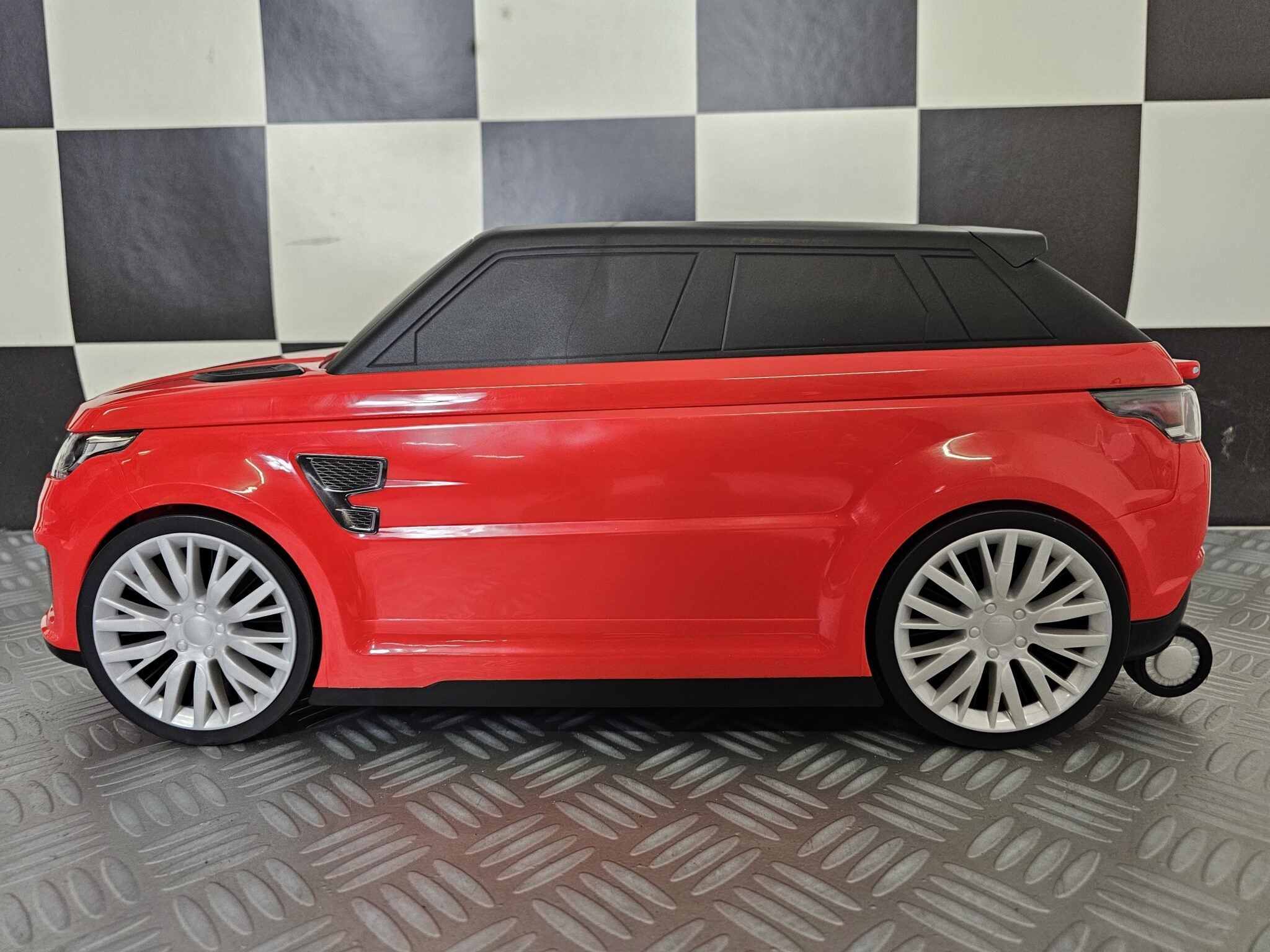 Range Rover reiskoffer en rollator in één