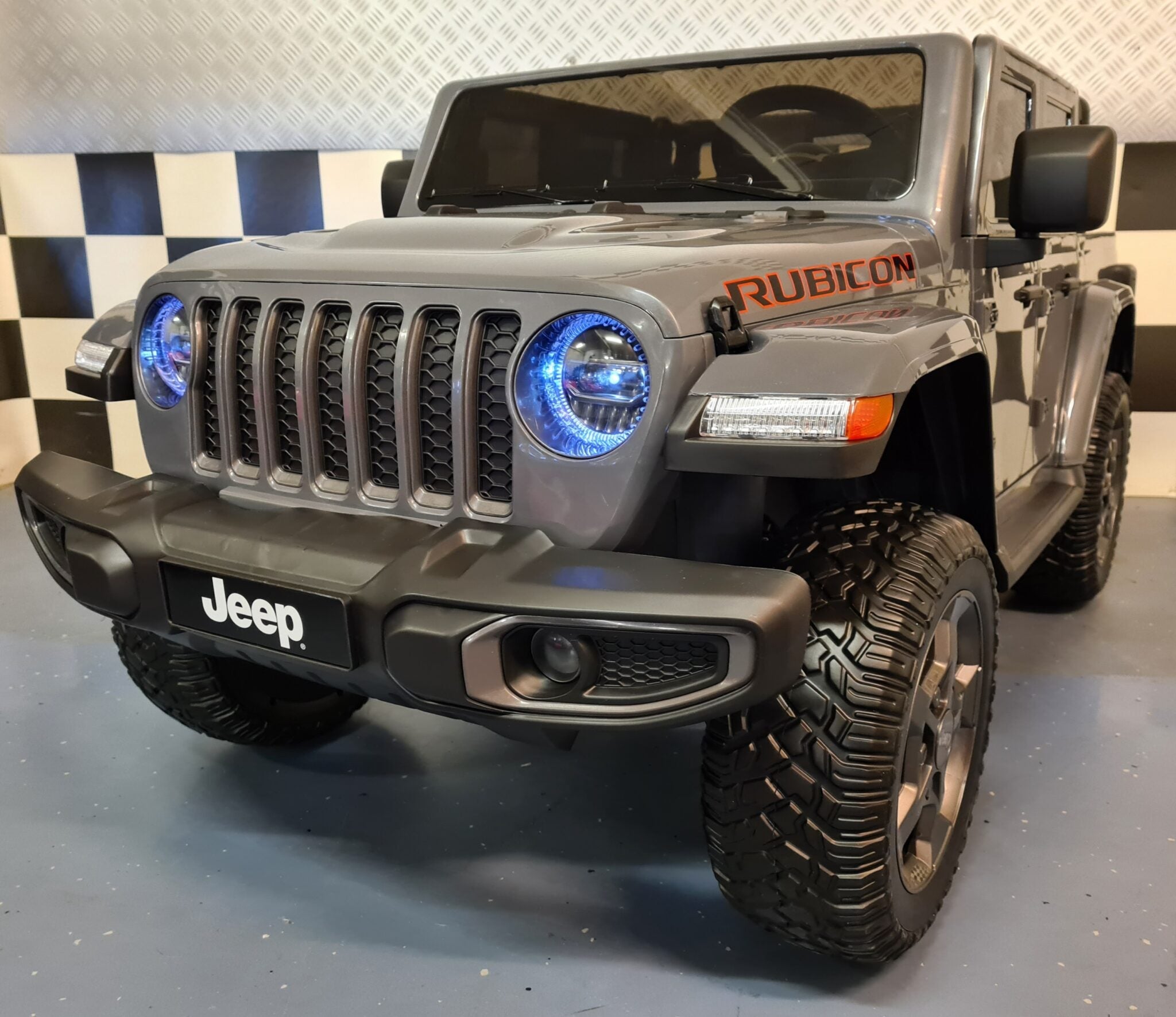 2-persoons kinderjeep Jeep Gladiator 12 volt met afstandsbediening