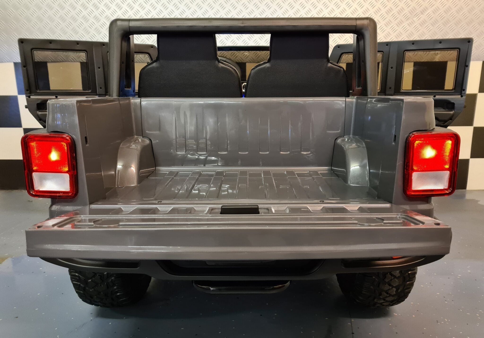 2-persoons kinderjeep Jeep Gladiator 12 volt met afstandsbediening