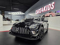 Mercedes AMG GT3 metallic zwart elektrische kinderauto