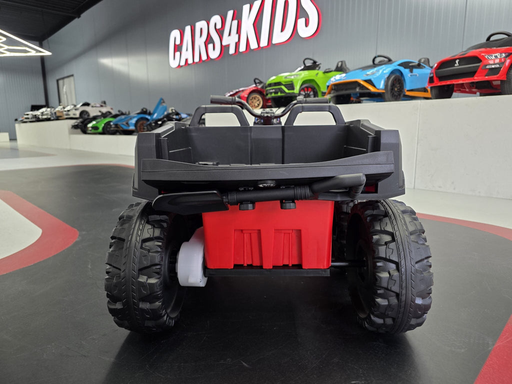 TrailBlazer 6-wielige elektrische kinderquad 24V met laadplatform