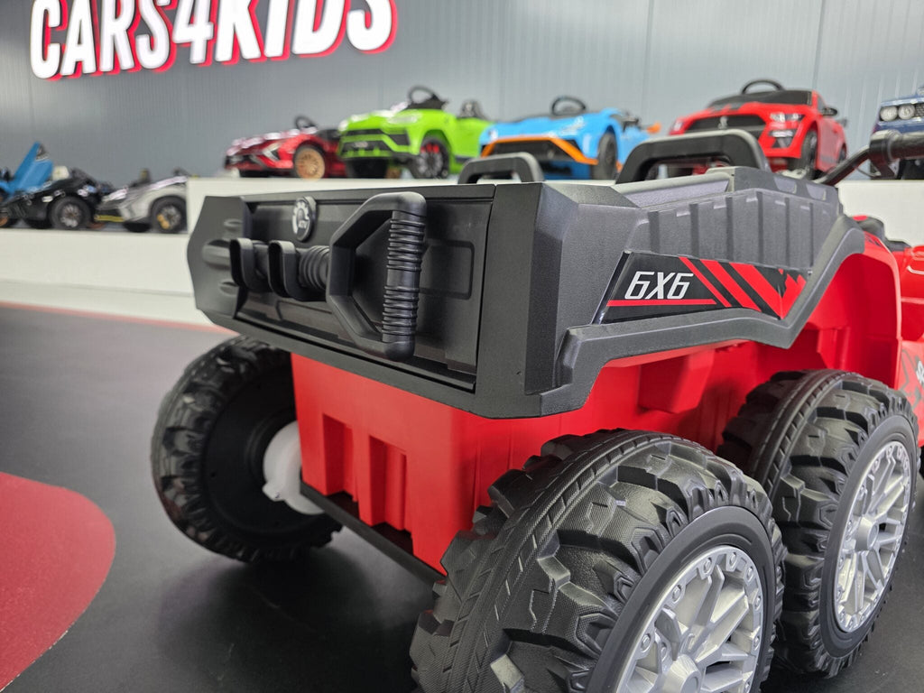 TrailBlazer 6-wielige elektrische kinderquad 24V met laadplatform
