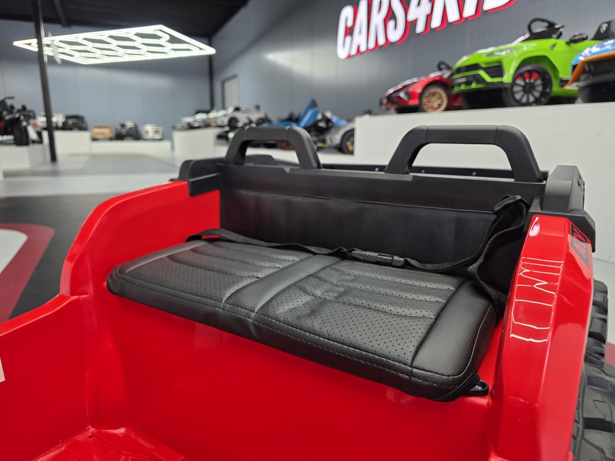 TrailBlazer 6-wielige elektrische kinderquad 24V met laadplatform