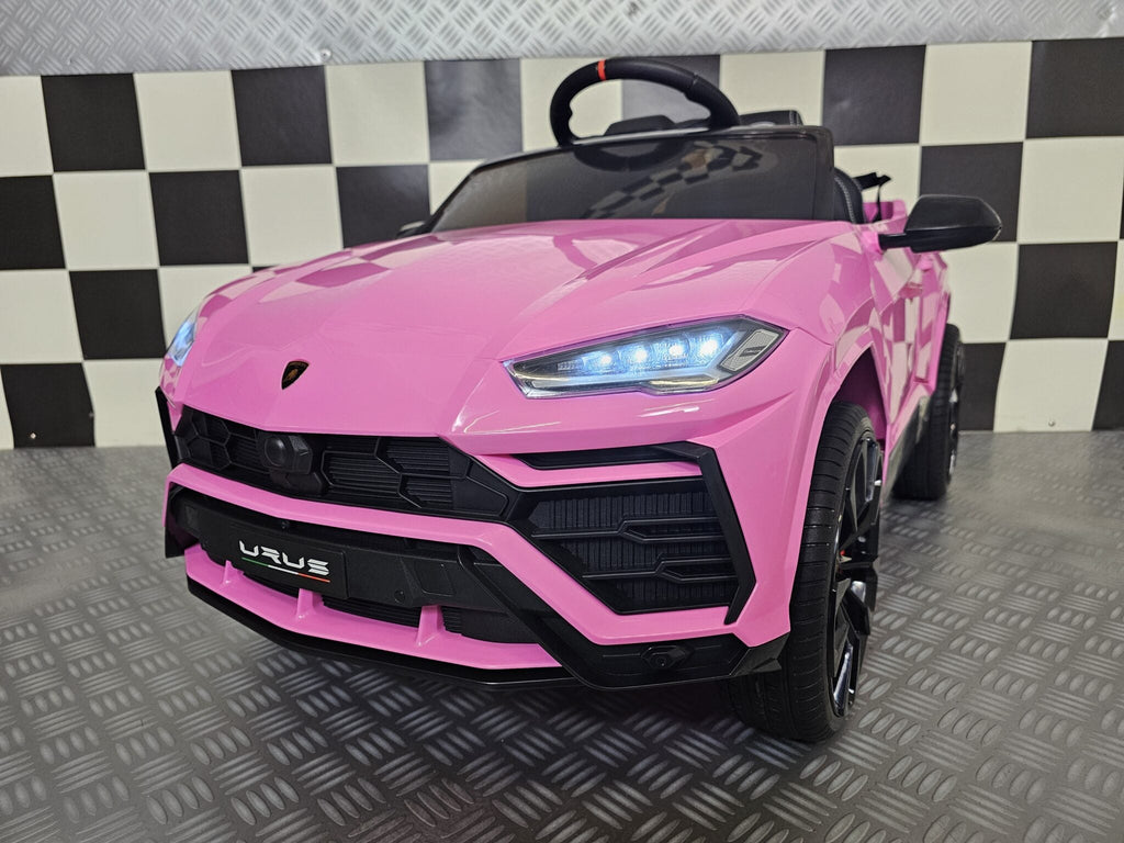 Elektrische kinderauto Lamborghini Urus roze 12 volt