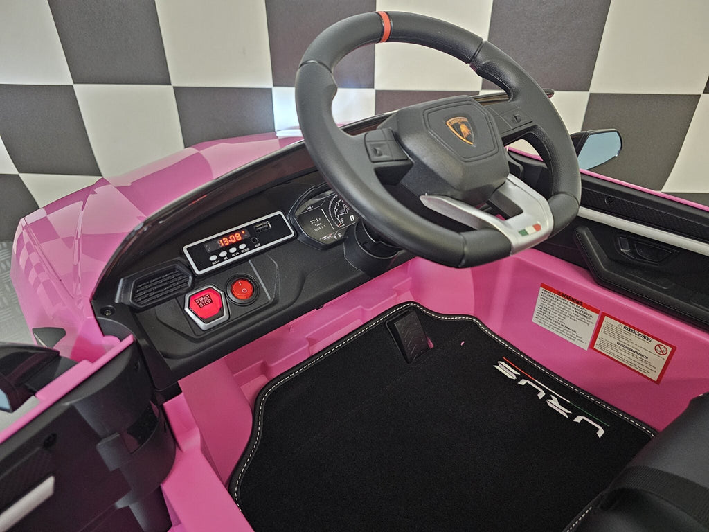 Elektrische kinderauto Lamborghini Urus roze 12 volt
