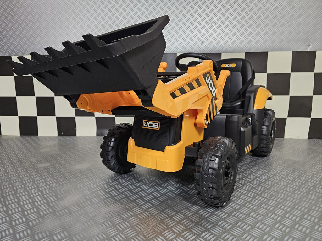 JCB Shovel 12V Battery-Powered Ride-On Tractor