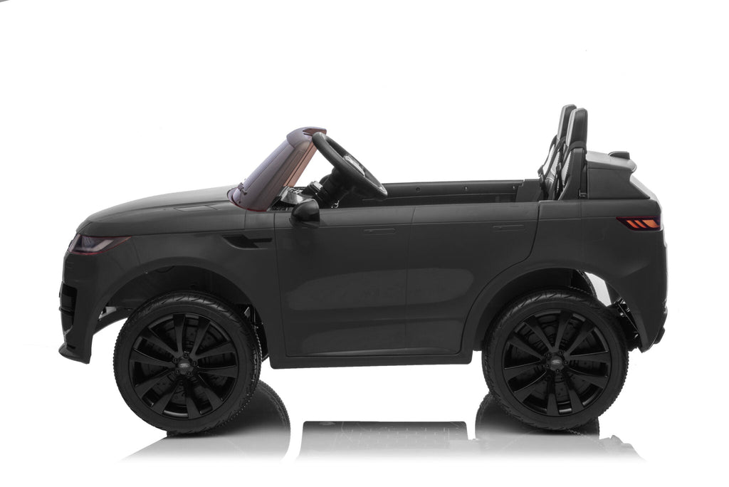 Elektrische kinderauto Range Rover Sport 2-zits zwart 24 volt