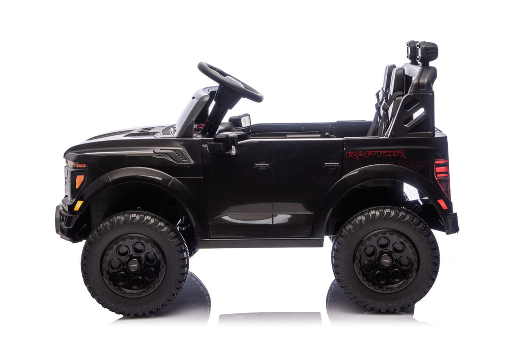 Ford Raptor 2-zits 24-volt zwarte kinderauto