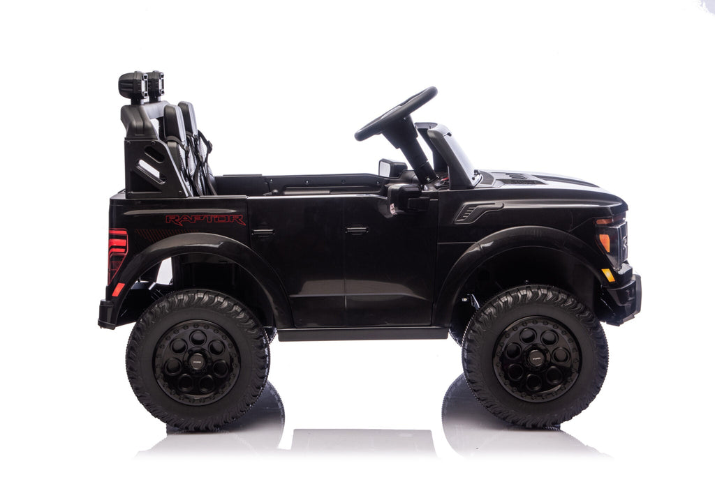 Ford Raptor 2-zits 24-volt zwarte kinderauto