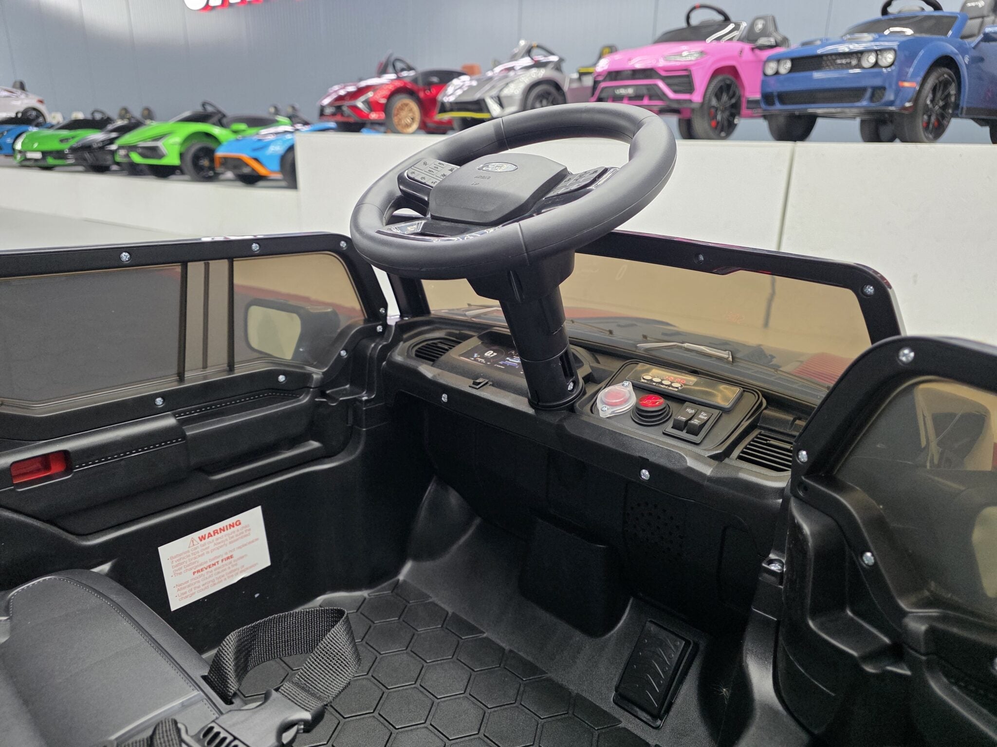 Ford Raptor 1-zits 12 volt zwarte kinderauto