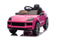 Elektrische kinderauto Porsche Cayenne 1-persoons 12 volt roze