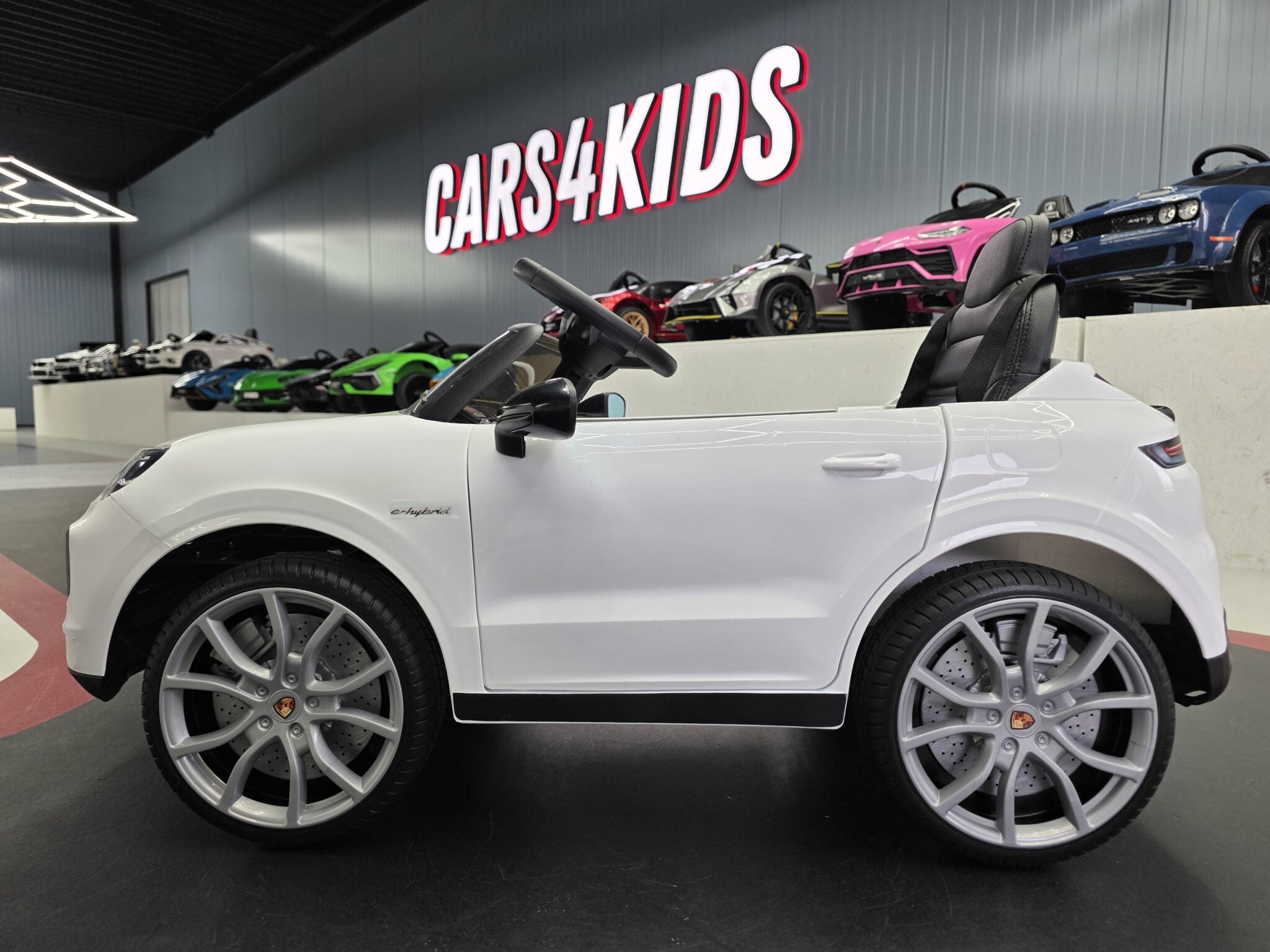 Porsche Cayenne accu-kinderauto 12 volt wit
