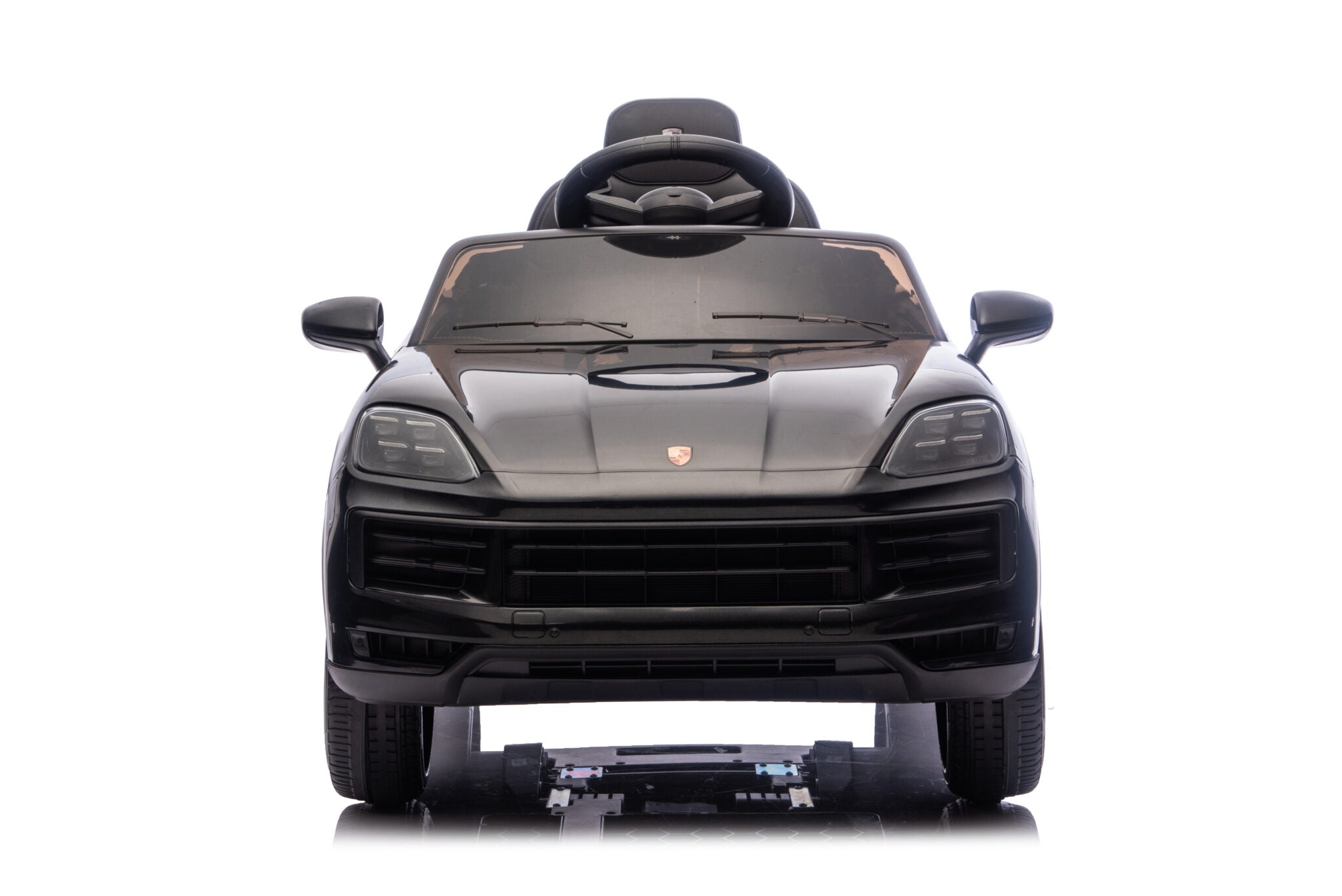 Kinderauto Porsche Cayenne 1-persoons 12 volt zwart