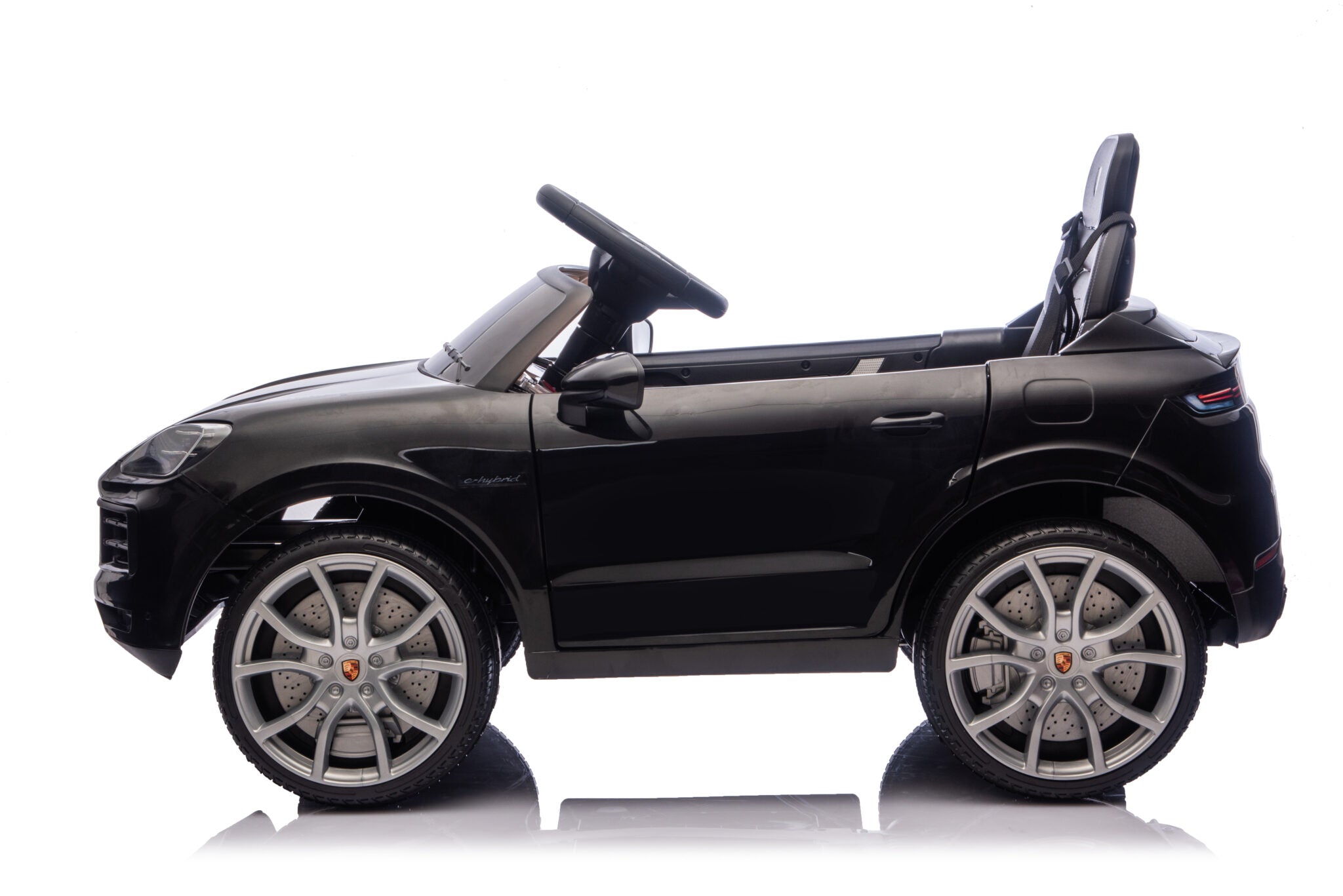 Kinderauto Porsche Cayenne 1-persoons 12 volt zwart