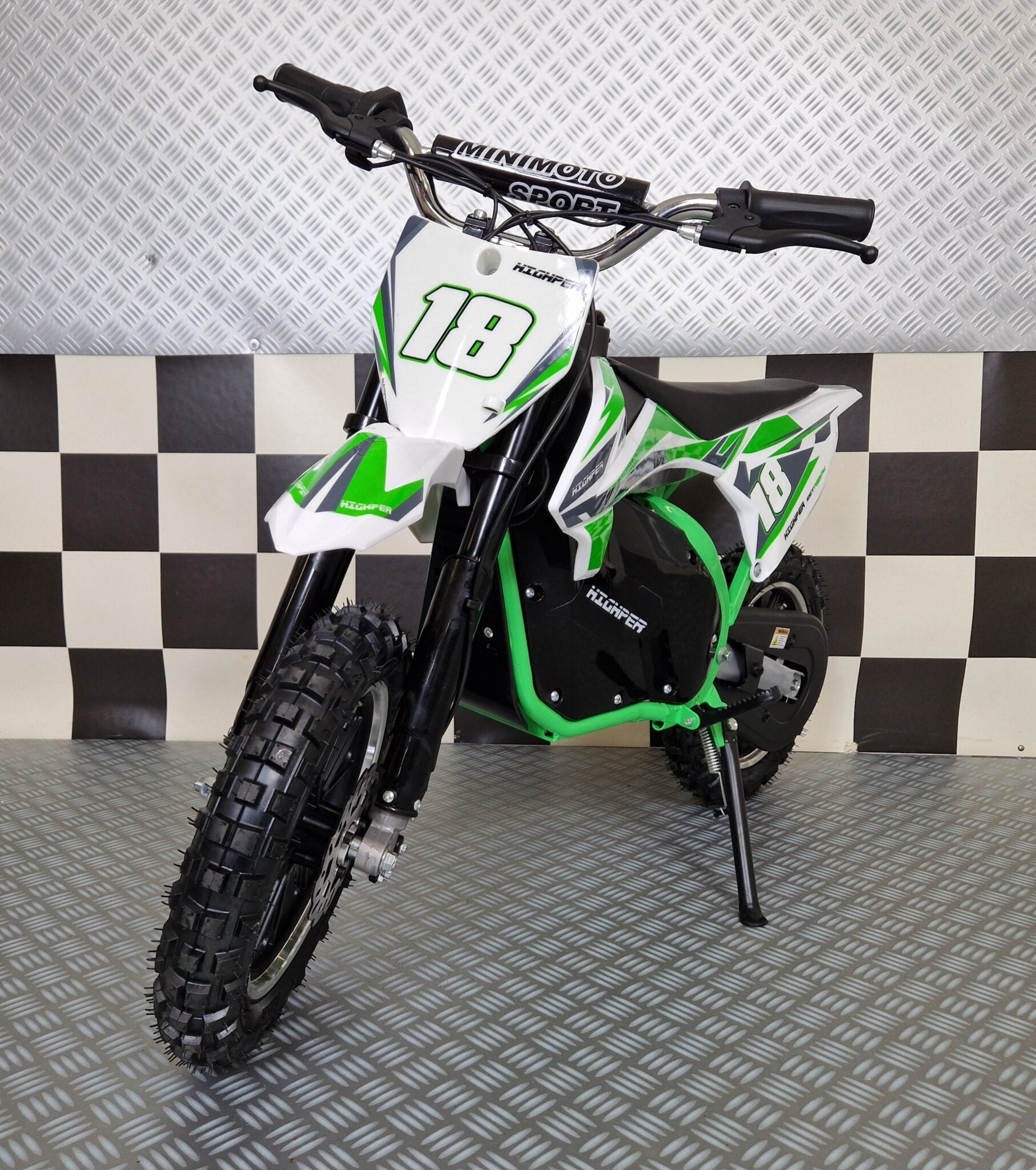 36V Electric Dirt Bike – Green