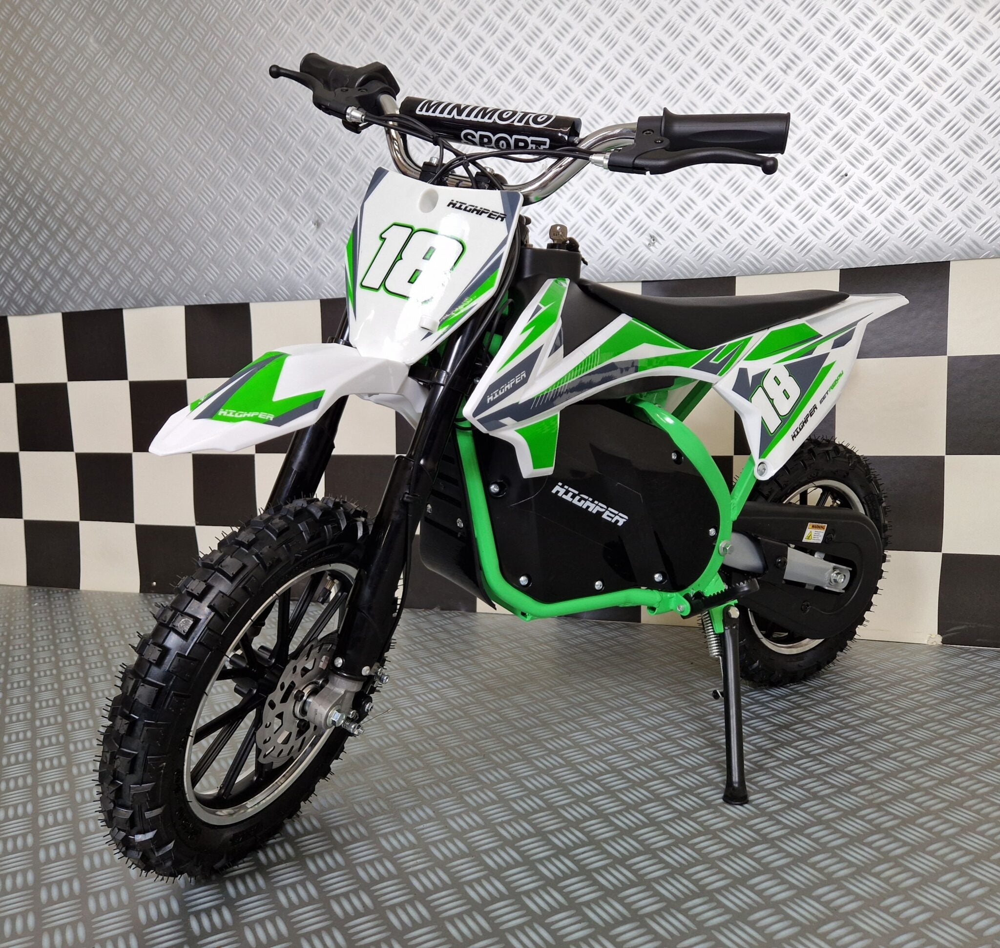 36V Electric Dirt Bike – Green
