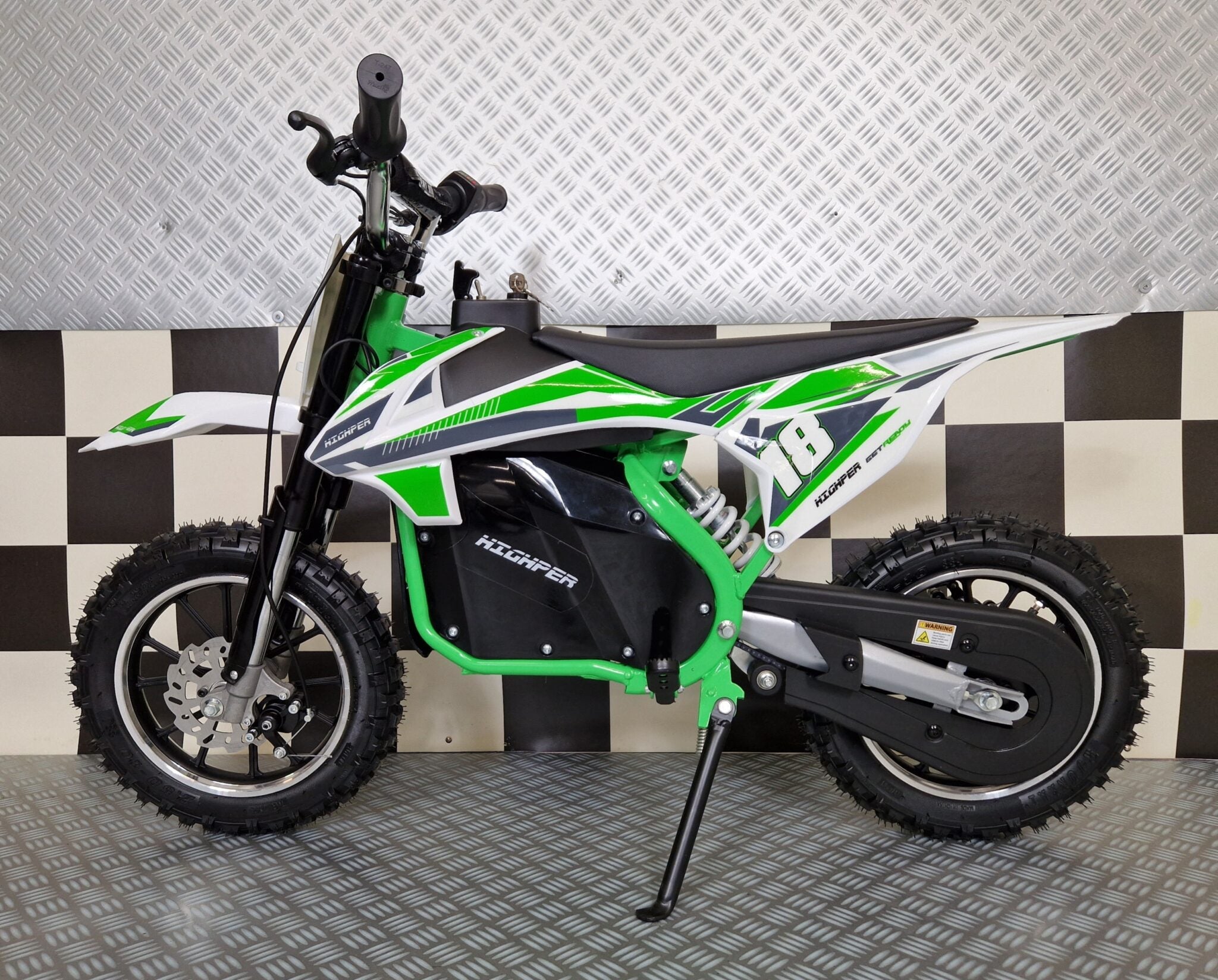 36V Electric Dirt Bike – Green