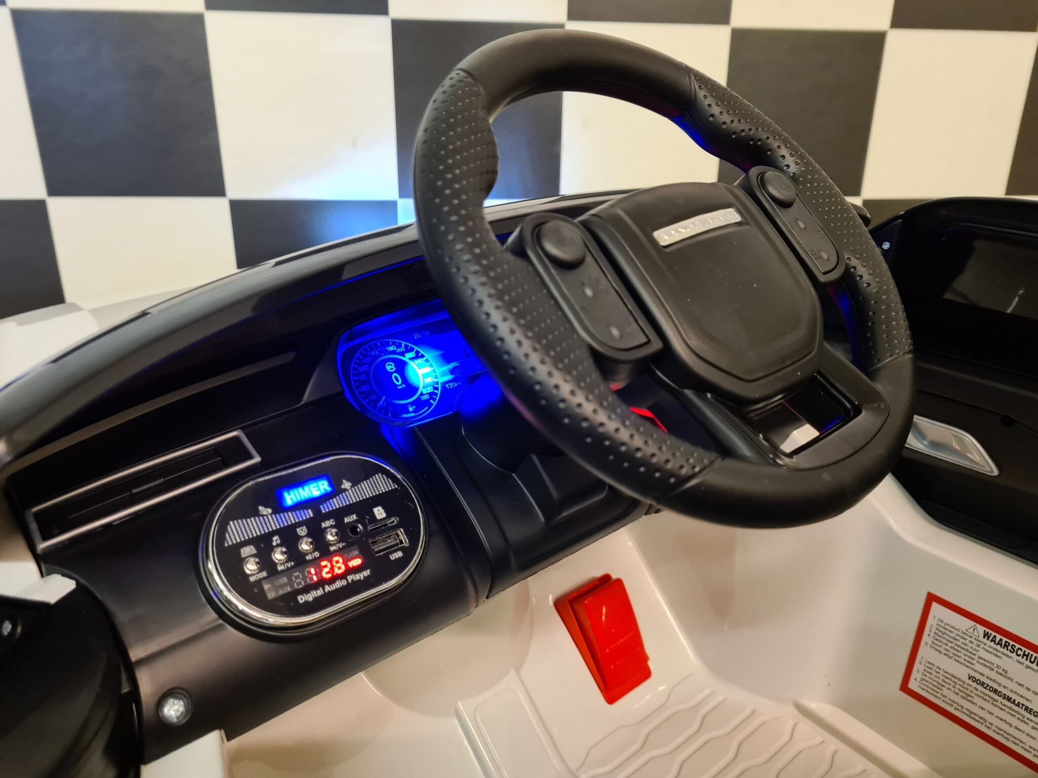 Kinderauto Range Rover Velar 12 Volt 2.4G RC wit
