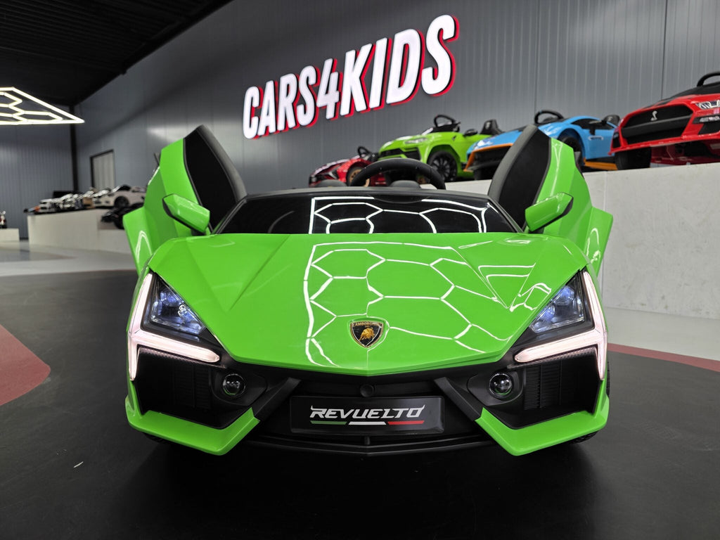 Kinderauto Lamborghini Revuelto 2 personen 24 volt