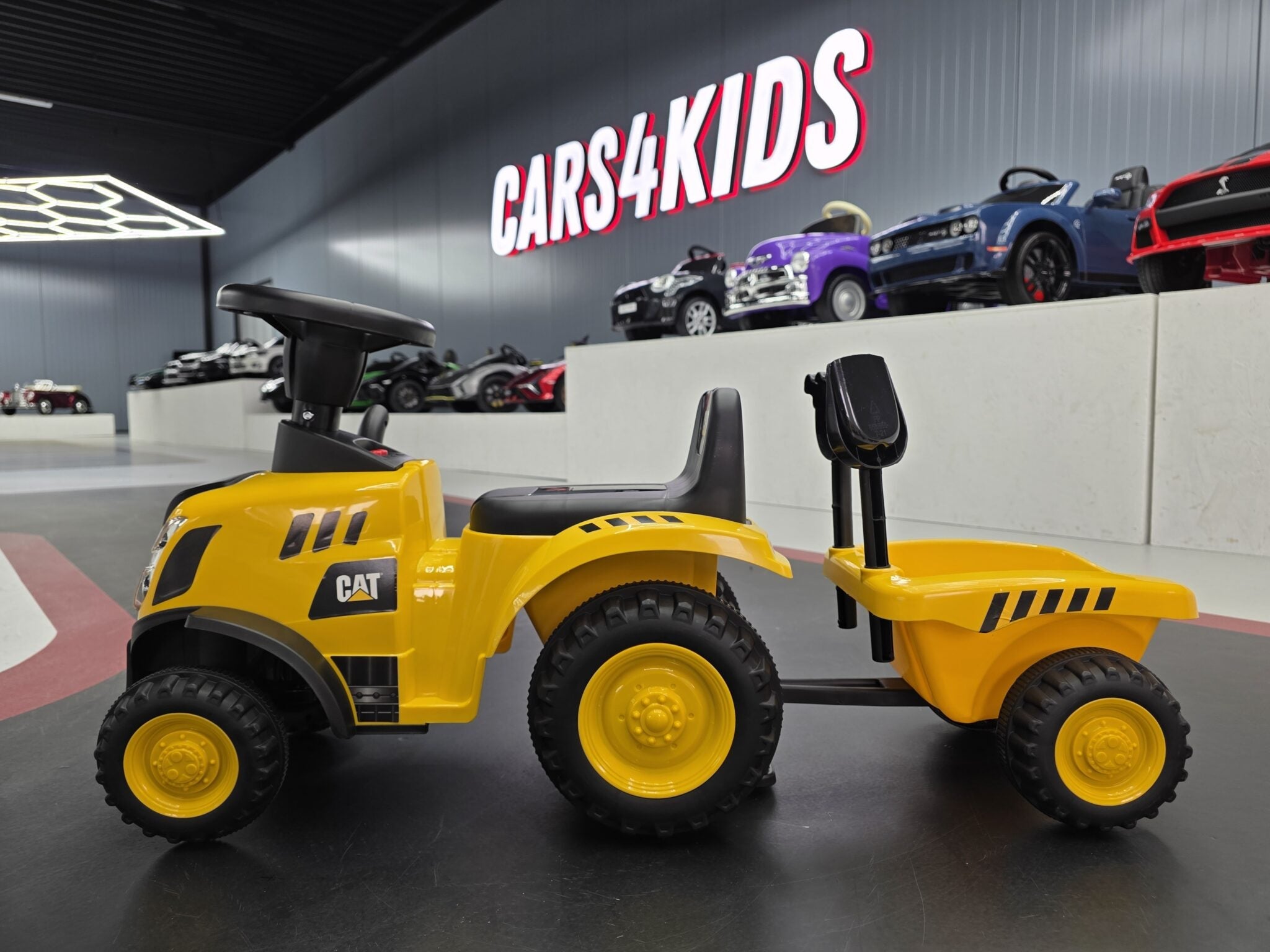 Rups-loopwagen met aanhanger