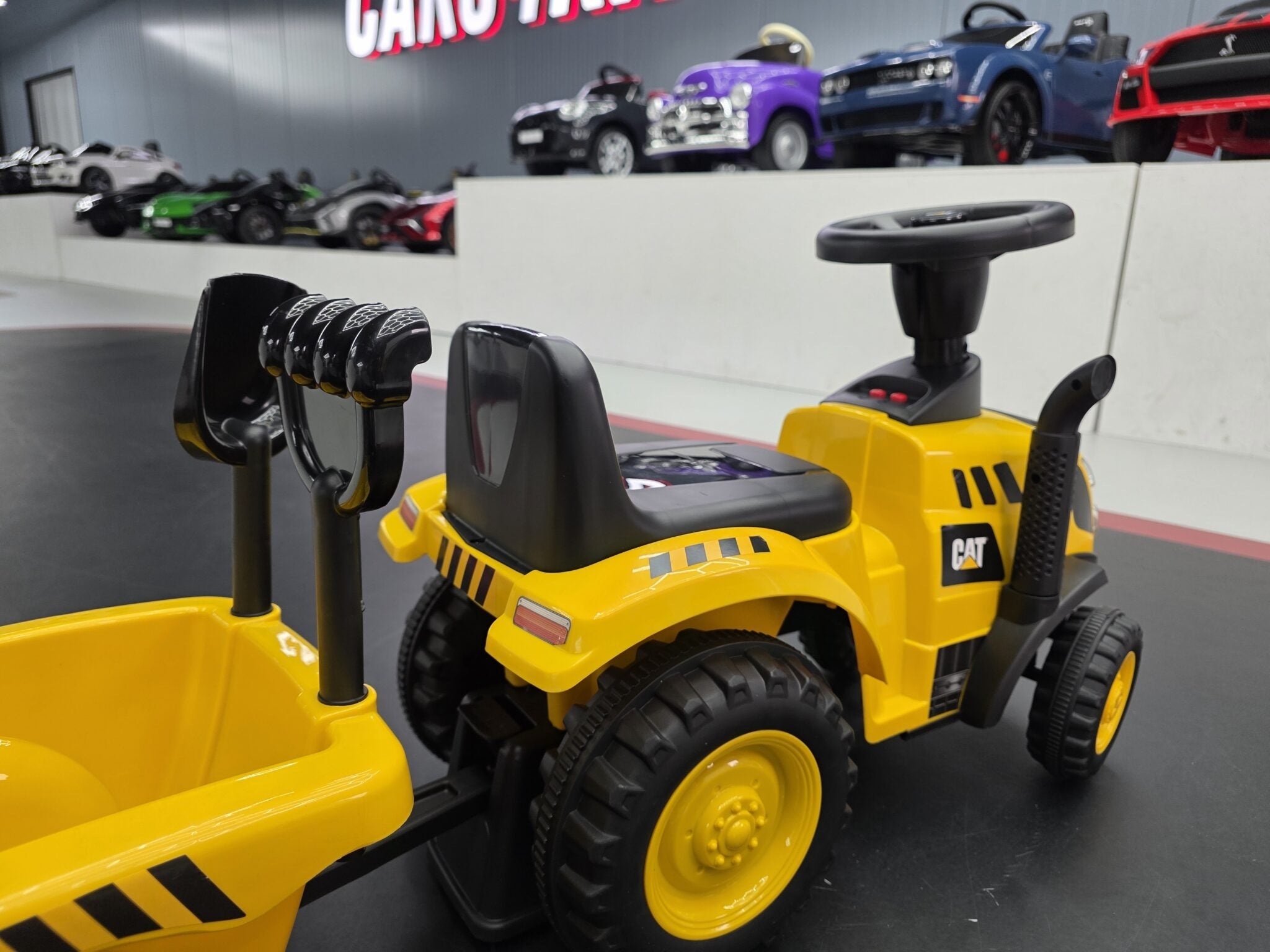 Rups-loopwagen met aanhanger