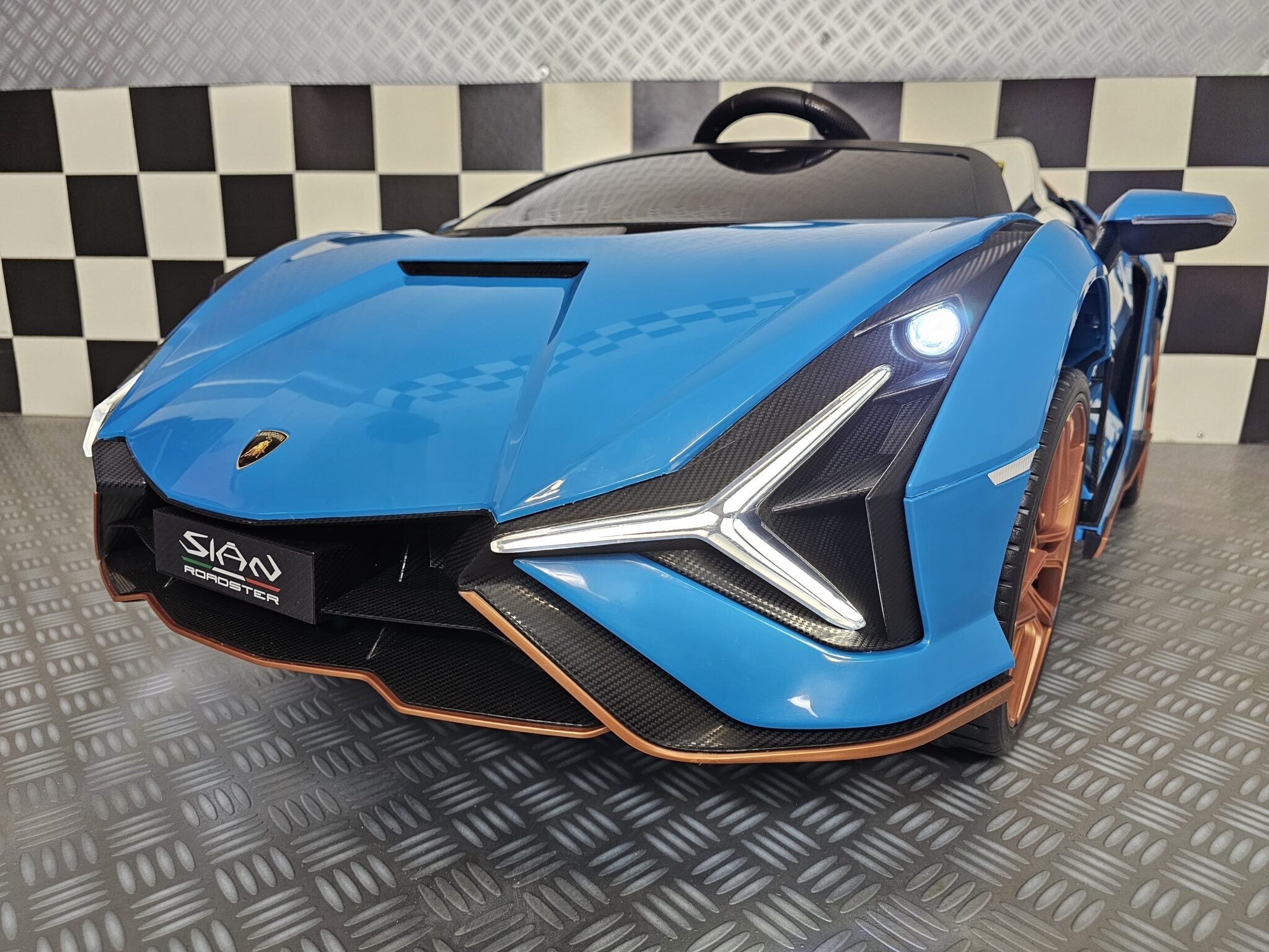 Kinderauto Lamborghini Sian 2-persoons 24 volt