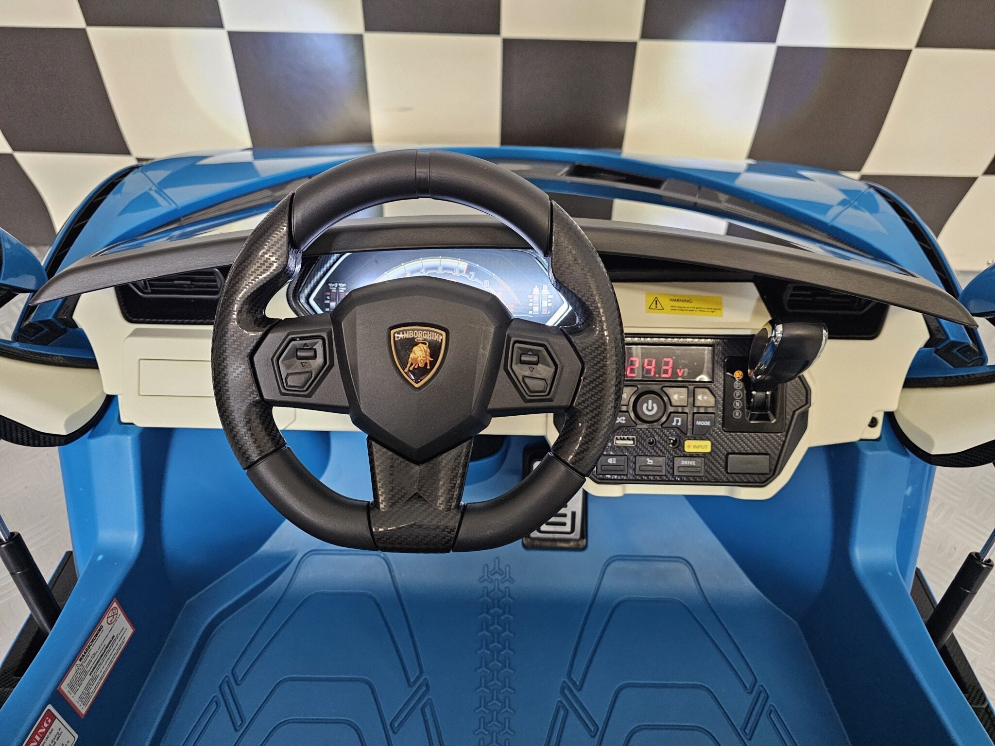 Kinderauto Lamborghini Sian 2-persoons 24 volt