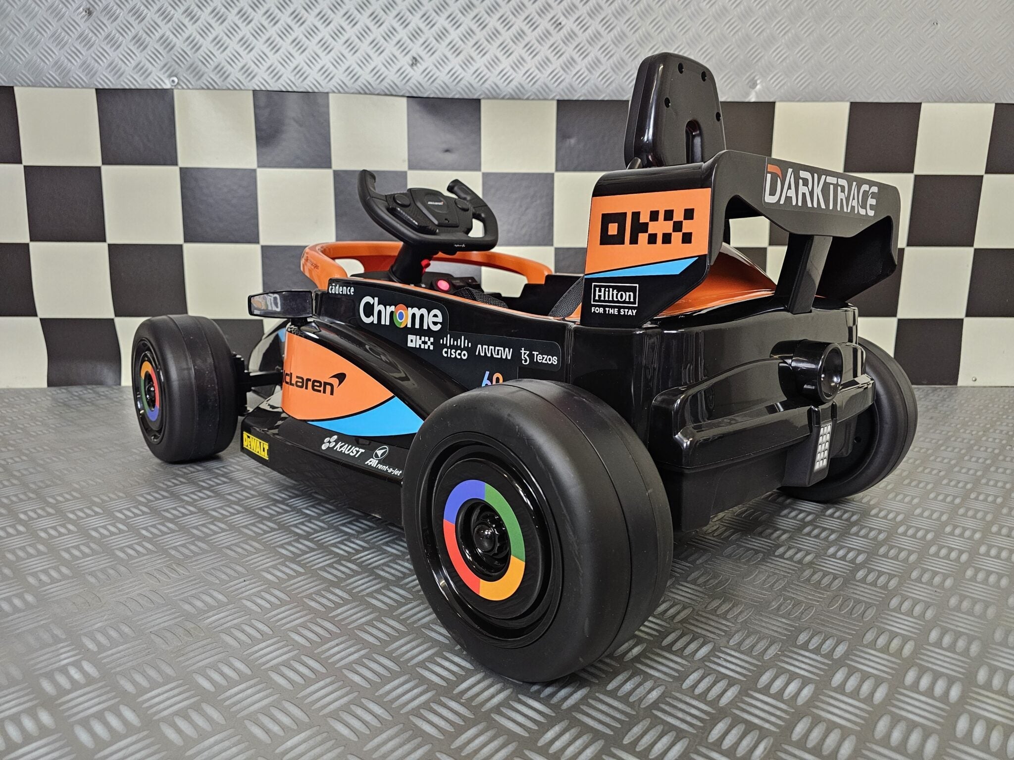 McLaren Formule 1 elektrische kinderauto 12 volt