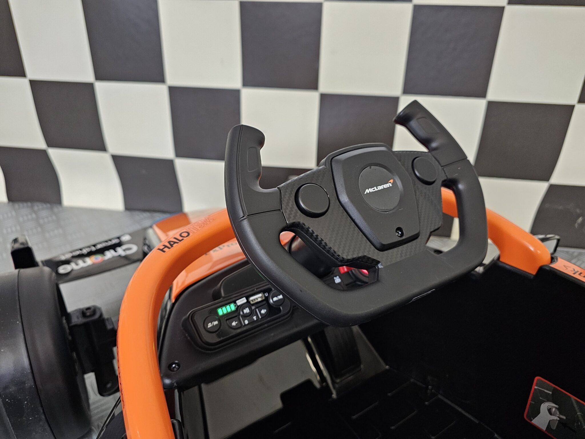 McLaren Formule 1 elektrische kinderauto 12 volt