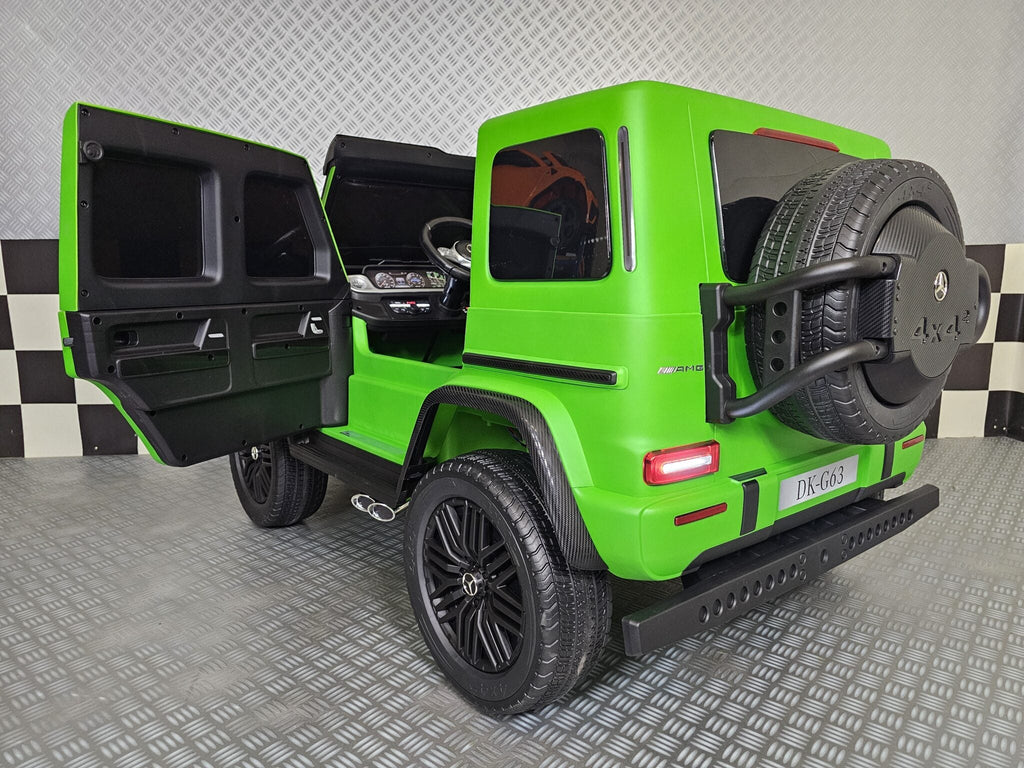 Elektrische kinderauto Mercedes G63 AMG 24 volt matgroen