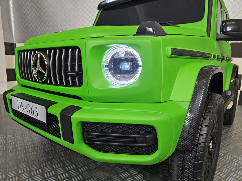 Elektrische kinderauto Mercedes G63 AMG 24 volt matgroen