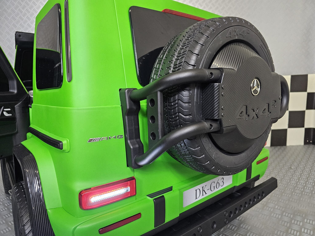 Elektrische kinderauto Mercedes G63 AMG 24 volt matgroen