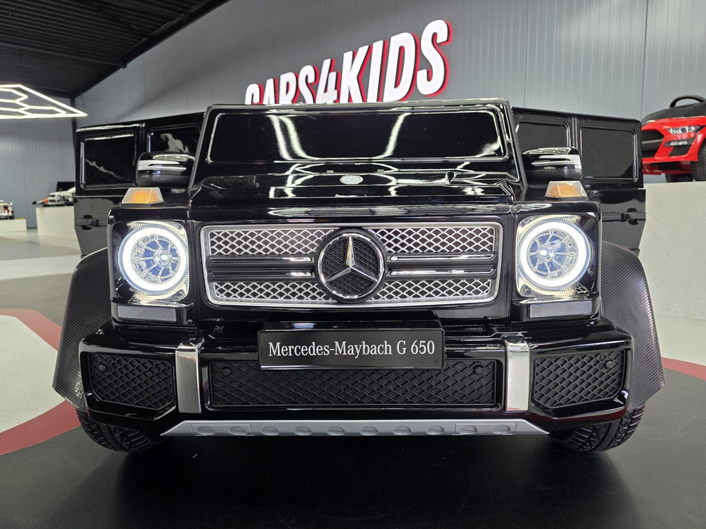 Mercedes Maybach XXL 24 volt elektrische kinderauto met MP4