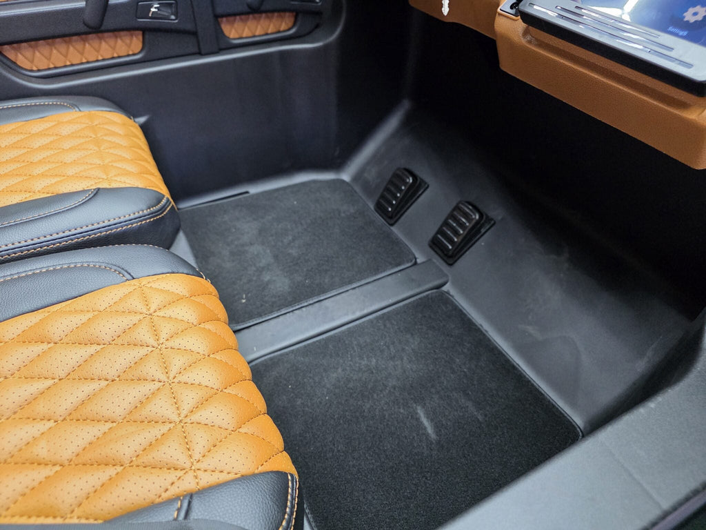 Mercedes Maybach XXL 24 volt elektrische kinderauto met MP4
