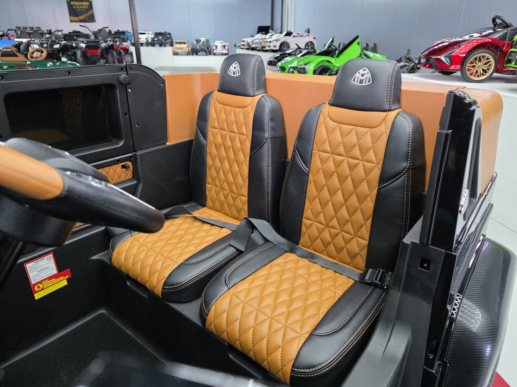 Mercedes Maybach XXL 24 volt elektrische kinderauto met MP4