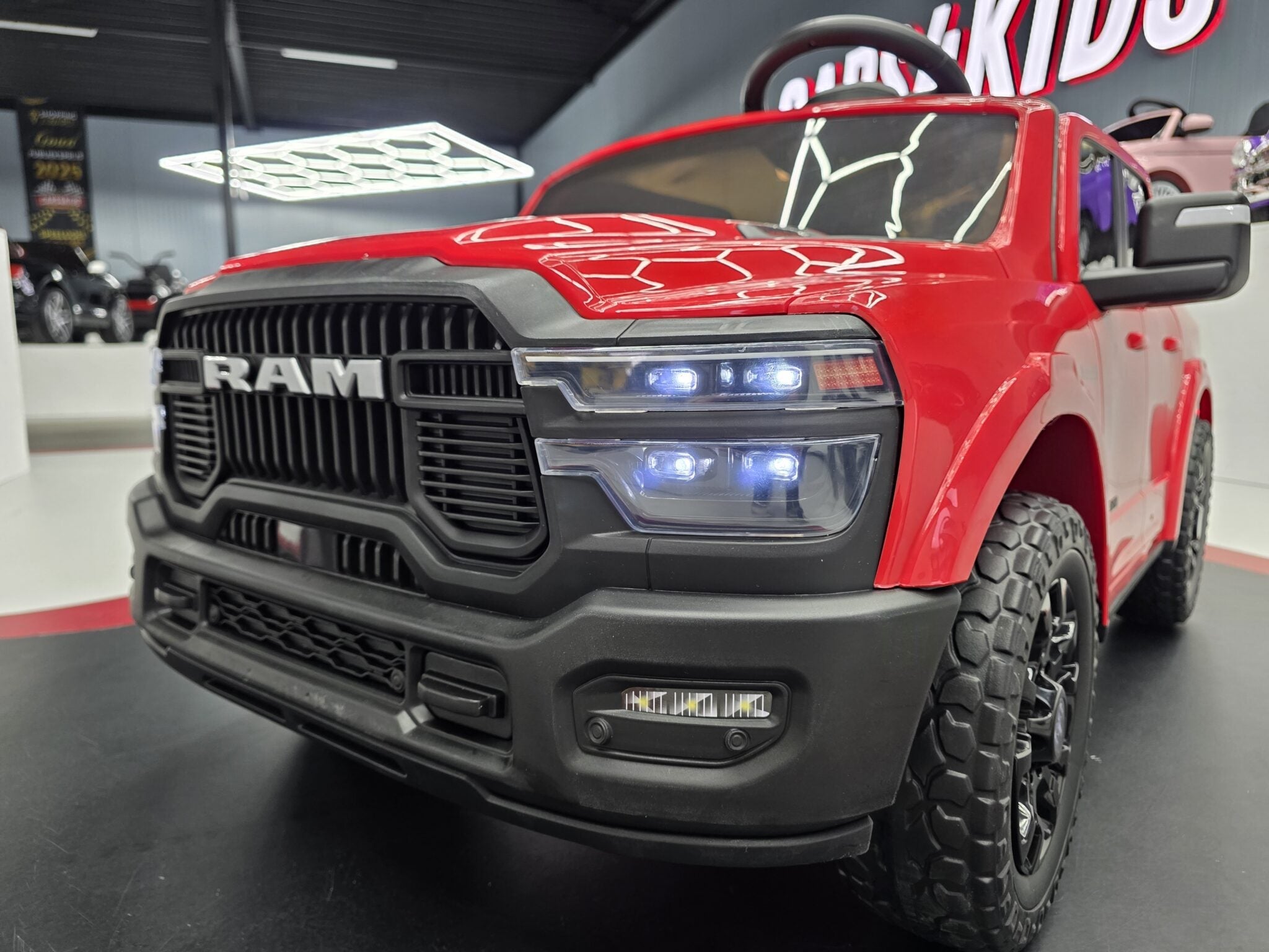 Dodge RAM 12-volt elektrische kinderauto