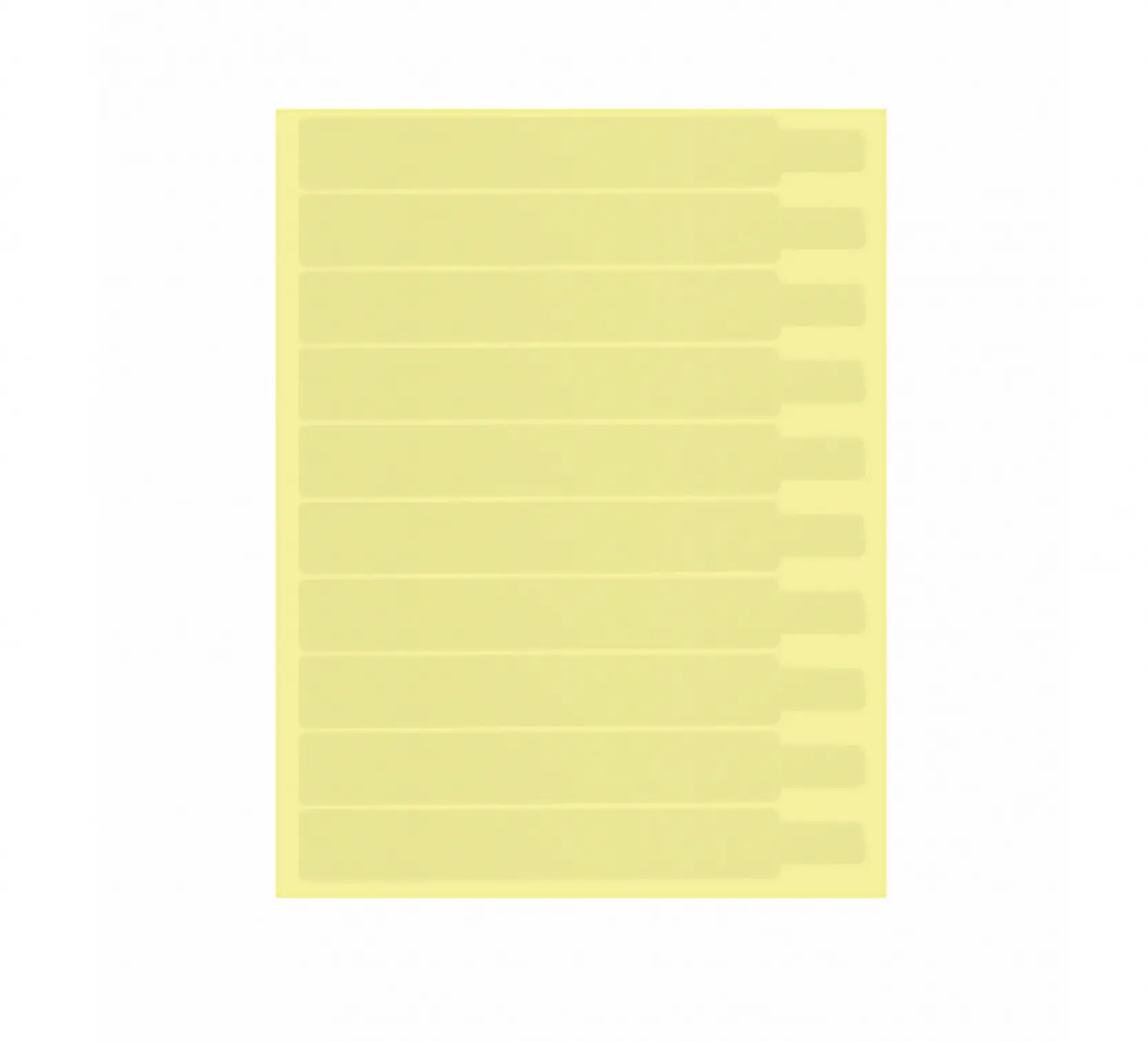Bandes antiadhésives