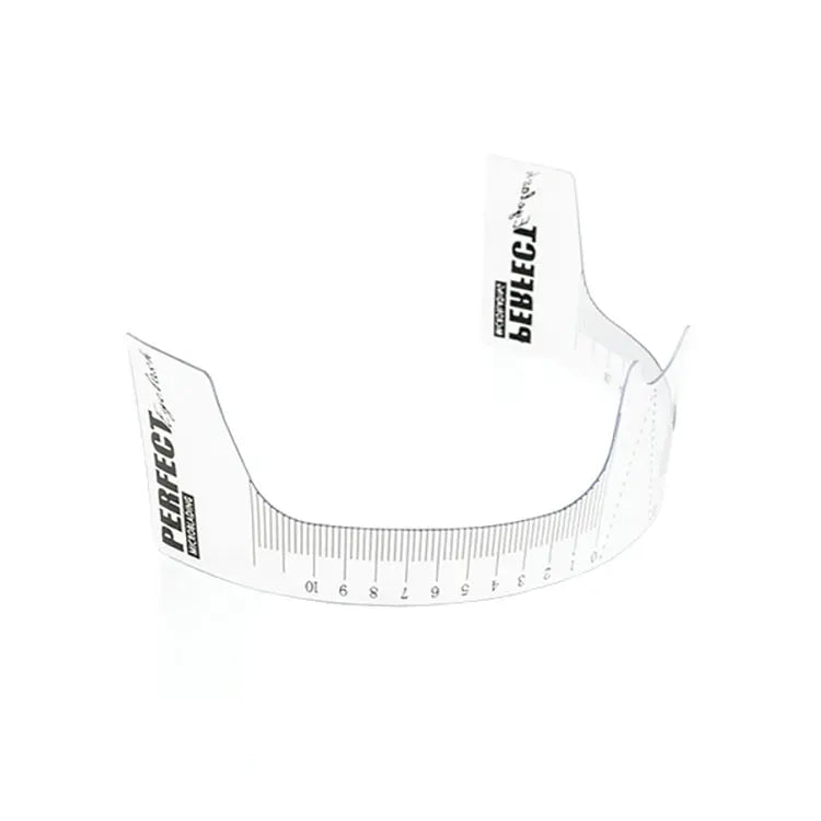 Règle à sourcils en plastique