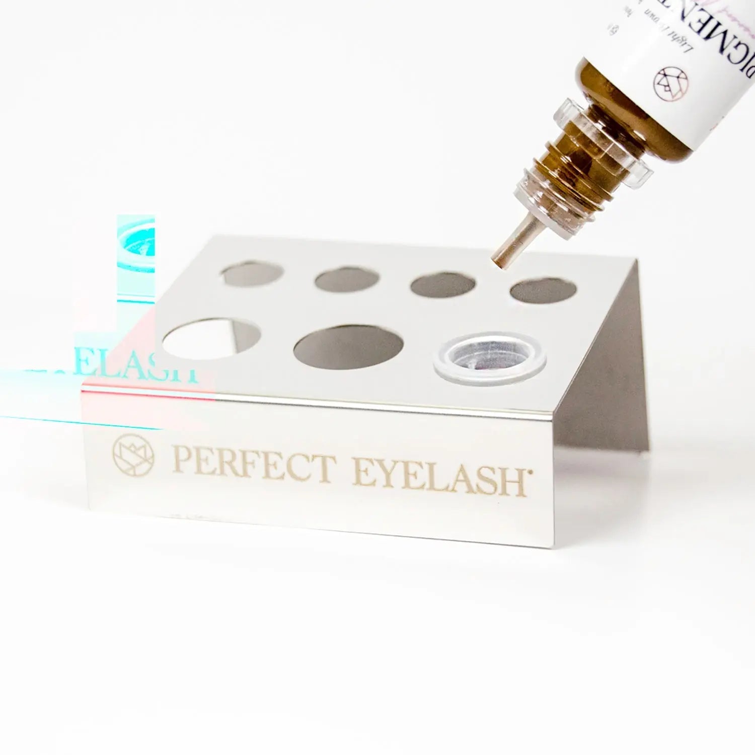 Porte-pigments en acier inoxydable
