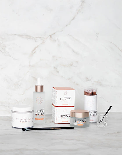 Formation en ligne Henné pour Sourcils + Kit de Démarrage (plusieurs langues)